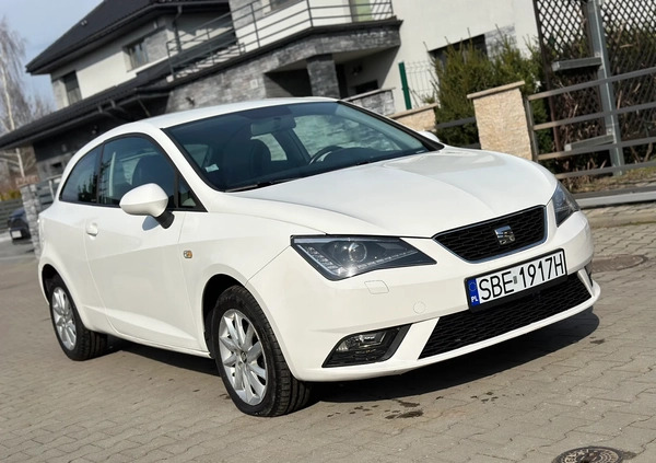 Seat Ibiza cena 23900 przebieg: 163000, rok produkcji 2014 z Sosnowiec małe 92